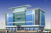 Curtain Glazing - Square Shape, 1-20mm Thickness | Silver & Blue Eva, Long Life, Flexible, Reliable Solutions