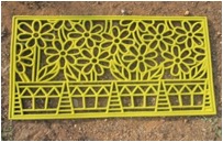 Rubber Flocked Mat