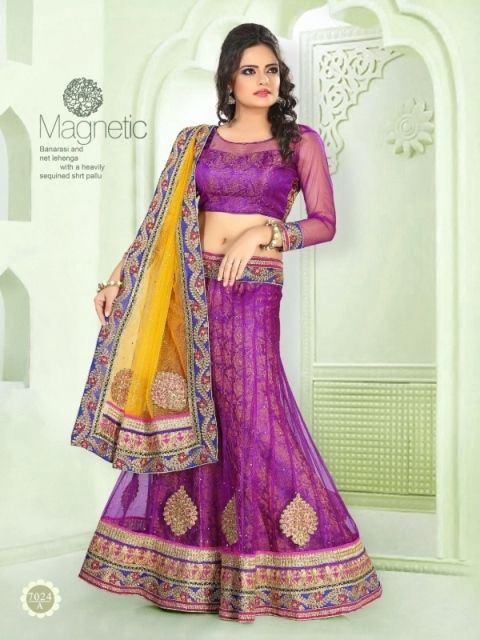 Lehenga With Pink Color 7024-A