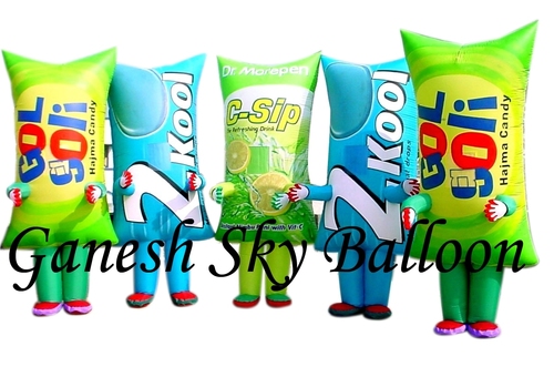Advertisement Walking Inflatable