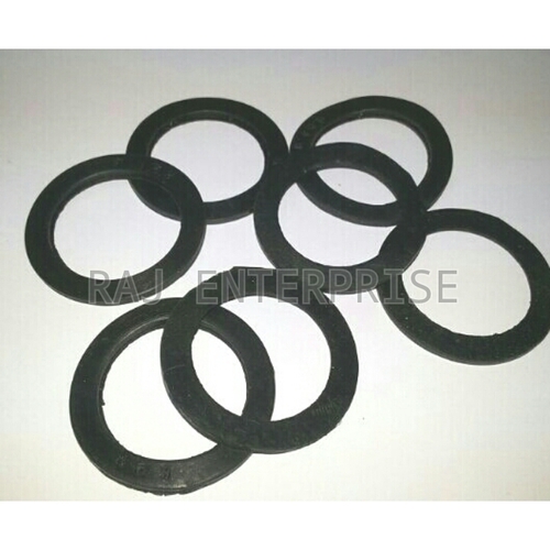 Plain Rubber Washer - Natural Rubber 2-50mm ID, 5-60mm OD, Black, Shore A 40-70 | Durable, Flexible, Lightweight