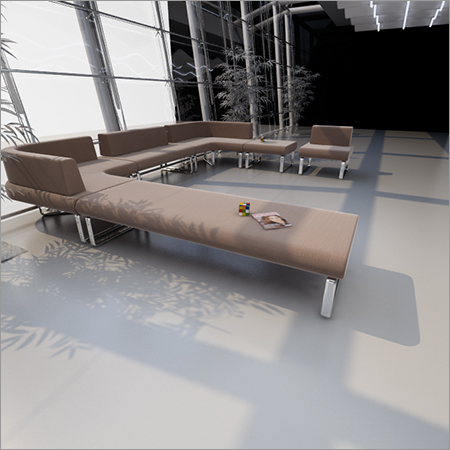 एल आकार का सोफा