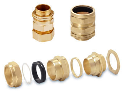 Brass Cw 3 Part And 4 Part Cable Gland