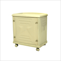 White Plastic Inverter Trolley