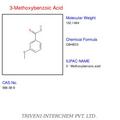 3-methoxybenzoic Acid - White Crystalline Powder, 99% Purity | Precise Ph, Accurate Composition, Food Safe