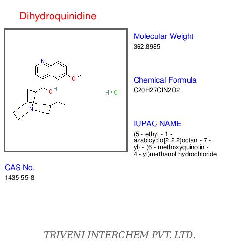 Dihydroquinidine - C20H26N2O2, 98% Purity, Precise Synthesis, Effective Catalysis, Research Grade