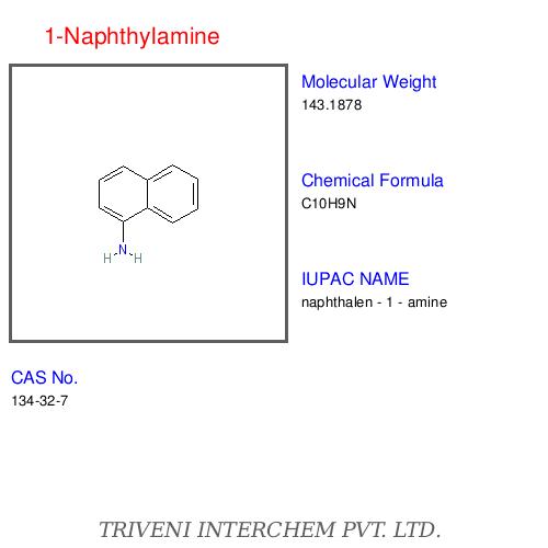 1-Naphthylamine - C10H9N, Boiling Point 295°C, Aromatic Amine, High Purity, Reactive