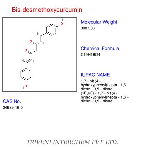 Bis-desmethoxycurcumin