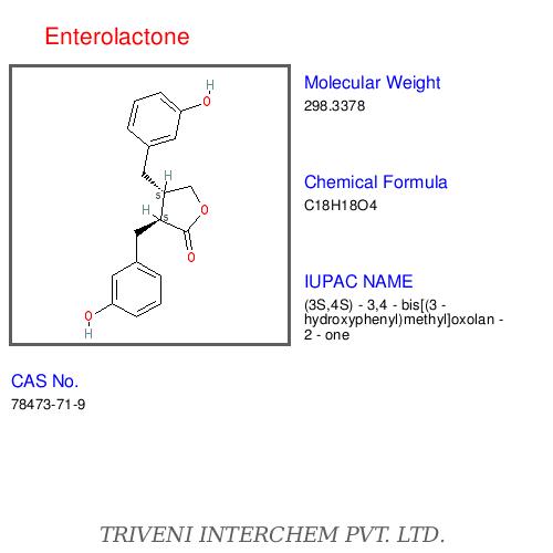 Enterolactone - White Crystalline Powder, â¥98% Purity | Bioactive Lignan, Precise Synthesis, Consistent Quality