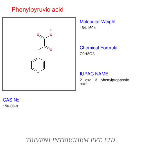 Phenylpyruvic Acid - C9H10O3, 100g, 99% Purity | High Purity, Research Grade, Versatile, Reliable Source