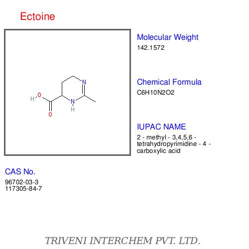 Ectoine - White Crystalline Powder, 98% Purity | Skin Hydration, UV Protection, Anti-Aging