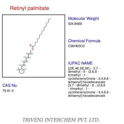 Retinyl palmitate	
