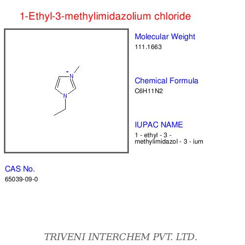 1-Ethyl-3-methylimidazolium chloride