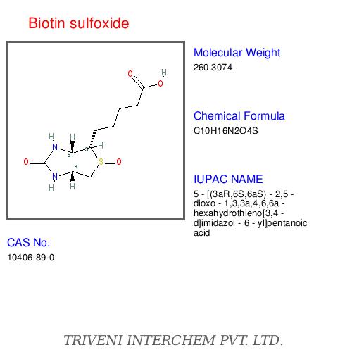 Biotin sulfoxide