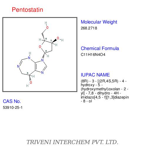 Pentostatin - Powder, >98% Purity, CAS No 59402-38-1 | Leukemia Therapy, Intravenous Use, Effective Dosage