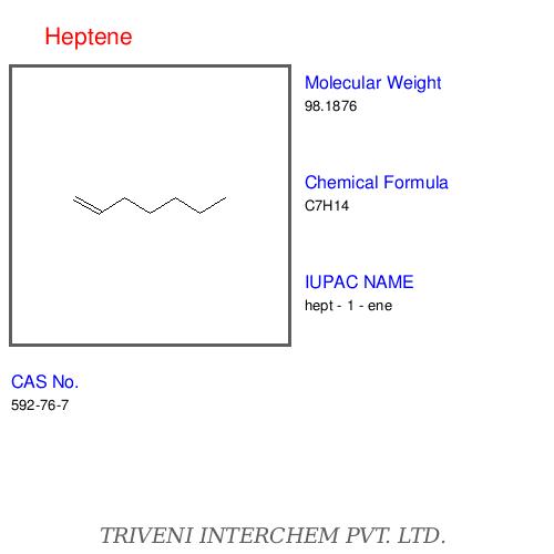 Heptene - C7H14 Liquid, Boiling Point 93-98°C, Purity >99% | Versatile Additive, Catalyst, Surfactant