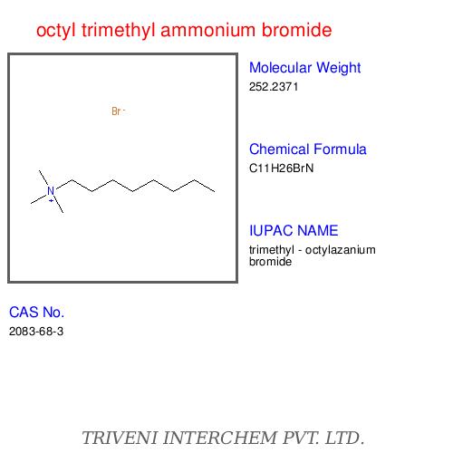 octyl trimethyl ammonium bromide