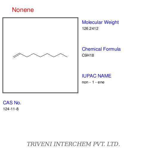 Nonene - Branched Nonenes, Boiling Point 150-156°C | High Purity Alkylation Agent, Detergent Precursor