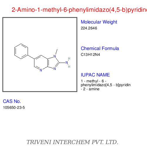 2-Amino-1-methyl-6-phenylimidazo(45-b)pyridine