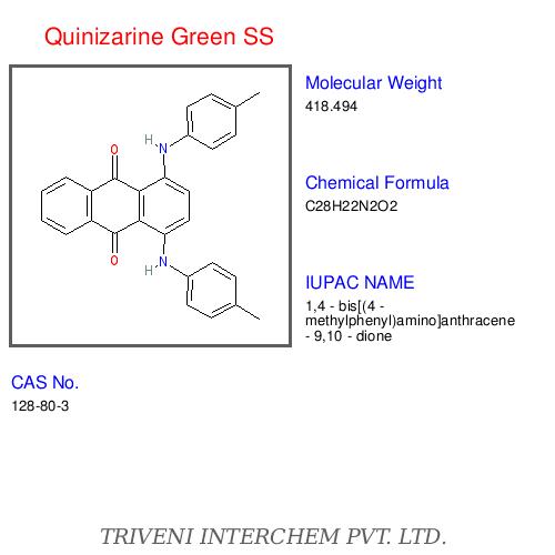 Quinizarine Green SS	