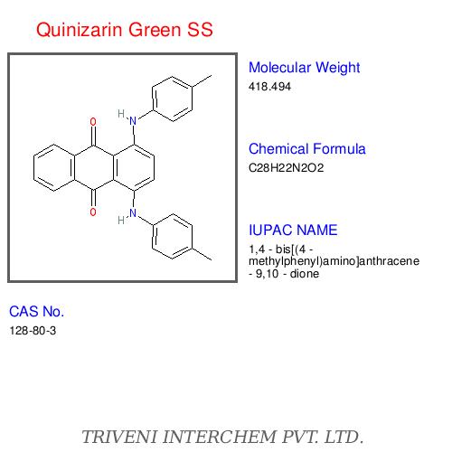 Quinizarin Green SS	