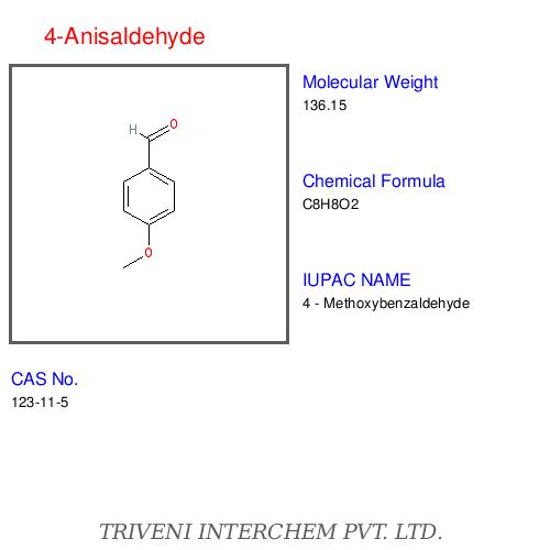 4-Anisaldehyde - C8H8O2, 99% Purity | Fragrant Aroma, Versatile Uses, Synthetic & Natural