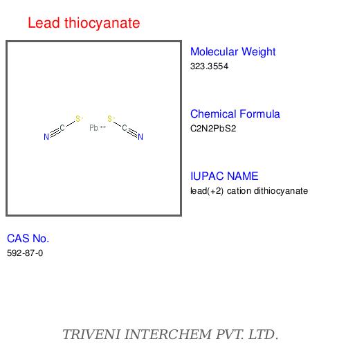 Lead thiocyanate