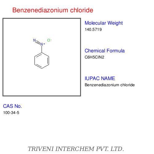 Benzenediazonium Chloride - White Crystalline Powder, CAS 604-84-3 | Biocide Agent, Cationic Surfactant, Phase Transfer Agent