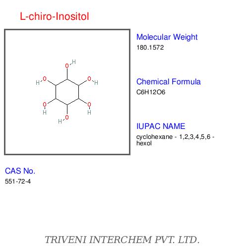 L-chiro-Inositol - White Crystalline Powder, CAS 87-89-8 | High Purity, Water Soluble, Effective Isomer