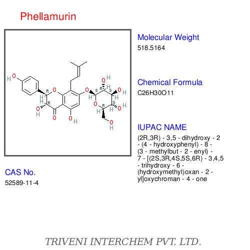 Phellamurin - Flavonoid Compound, CAS 56261-86-4, Molecular Weight 516.5 | Antioxidant, Research, Pharmaceutical, Nutraceutical