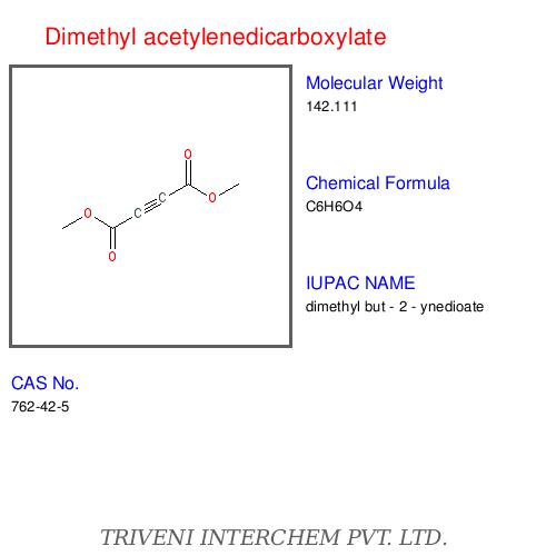 Dimethyl Acetylenedicarboxylate - Colorless Liquid CAS 762-40-5 | High Purity Potent Dienophile Versatile Reagent
