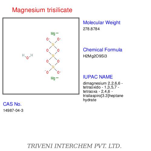 Magnesium trisilicate