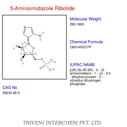 5-Aminoimidazole Ribotide - Chemical Formula C9H13N5O6P, CAS 26648-22-8 | High Purity, Reliable Synthesis, Versatile Applications