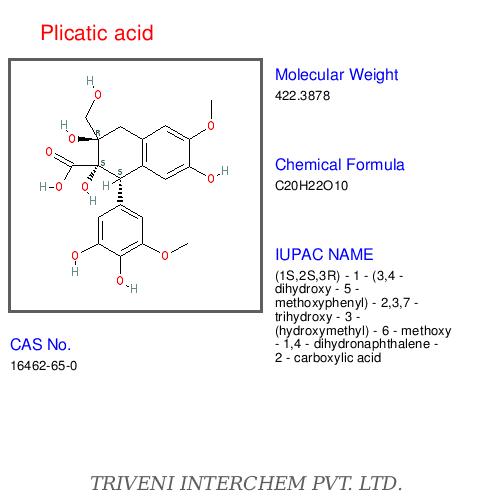 Plicatic Acid
