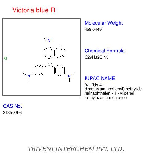 Victoria Blue R - Water Soluble Blue Powder, C29H32NCl3, CAS 3734-67-6 | Bright Color, High Purity, Stable Dye, Versatile Use