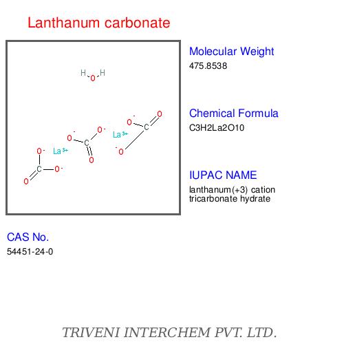 Lanthanum carbonate