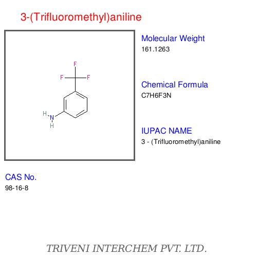 3-(Trifluoromethyl)aniline - Colorless to Light Yellow Liquid, CAS 98-16-8 | High Purity Aromatic Amine, Versatile Reagent, CF3 Group