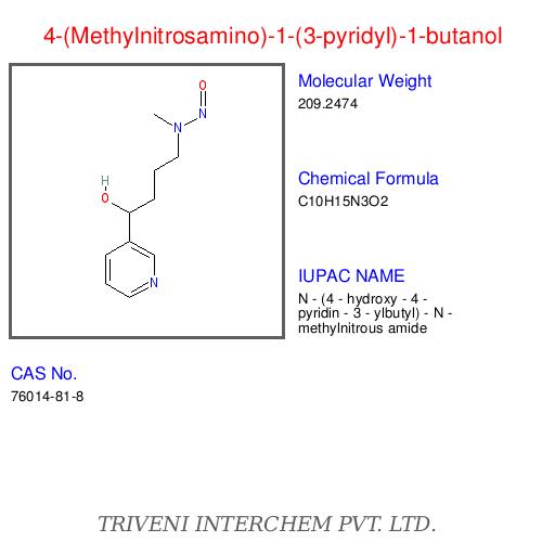 4-(Methylnitrosamino)-1-(3-pyridyl)-1-butanol