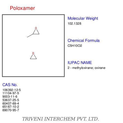 Poloxamer - Nonionic Triblock Copolymer, Molecular Weight 11000-13000, Water Soluble | Amphiphilic, Biocompatible, Solubilizing Agent, Emulsifier, Surfactant, Drug Delivery