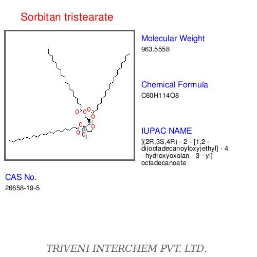 Sorbitan tristearate