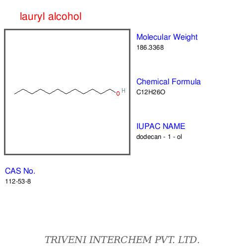 lauryl alcohol