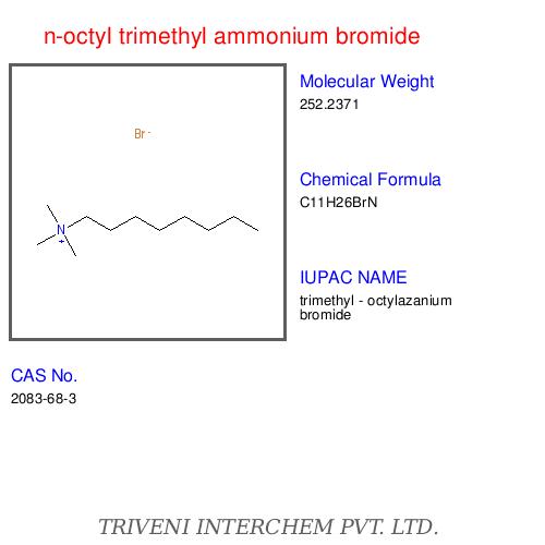 n-octyl trimethyl ammonium bromide
