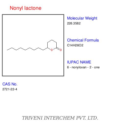 Nonyl Lactone - Colorless Liquid, CAS 2550-02-4 | Pleasant Aroma, High Purity, Versatile Applications