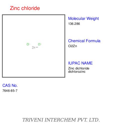 Zinc Chloride - White 25kg Bags ZnCl2 | High Purity Highly Soluble Versatile Uses