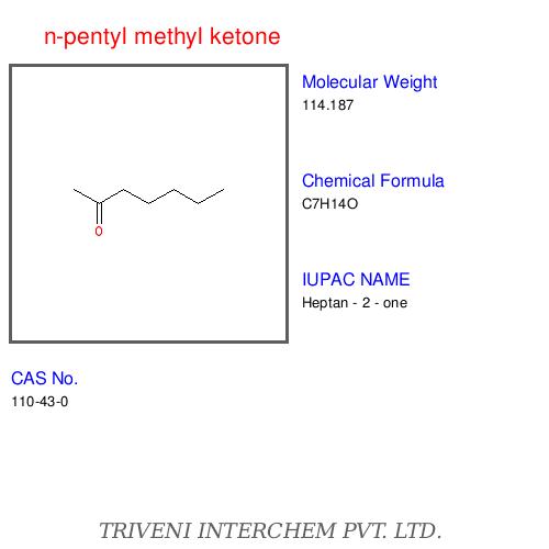 n-pentyl Methyl Ketone - Colorless Liquid Boiling Point 150-152 Â°C | High Purity Fruity Odor Solvent Properties