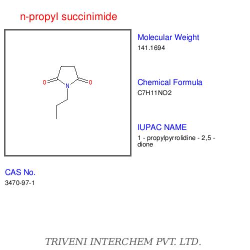 n-propyl Succinimide - Colorless Liquid, CAS 2162-08-1 | High Purity, Chemical Intermediate, Solvent Properties
