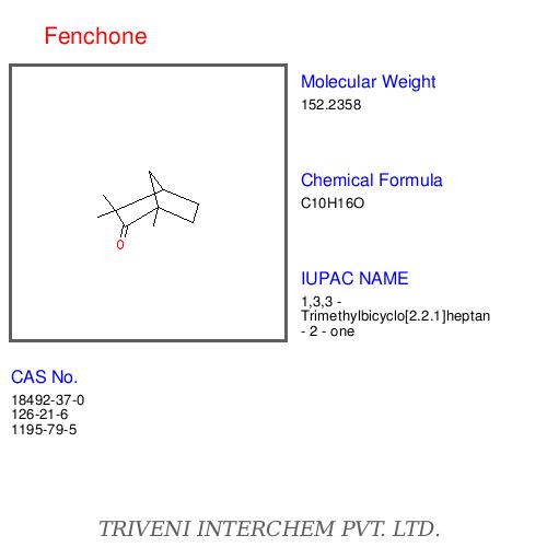 Fenchone - Colorless Liquid, C10H16O | Natural Product, High Purity, Versatile Uses, Specific Odor