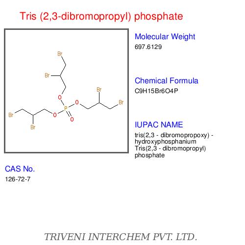 Tris (23-Dibromopropyl) Phosphate - Colorless Flame Retardant Chemical Industrial Additive 99% Purity