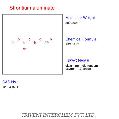 Strontium aluminate