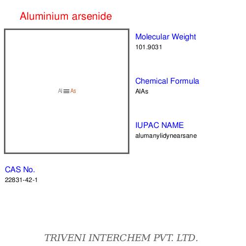 Aluminium Arsenide - AlAs, 99.999% Purity, Single Crystal, Zinc Blende Structure | Wide Bandgap Semiconductor, Optoelectronic Material